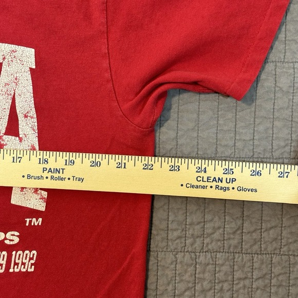 Vtg‎ Alabama T Shirt Men Large Red Football National Championships Single Stitch - Picture 10 of 12